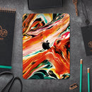 Blurred Abstract Flow V26 - Full Body Skin Decal for the Apple iPad Pro 12.9", 11", 10.5", 9.7", Air or Mini (All Models Available)