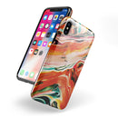 Blurred Abstract Flow V26 - iPhone X Swappable Hybrid Case