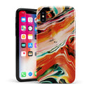 Blurred Abstract Flow V26 - iPhone X Swappable Hybrid Case