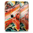 Blurred Abstract Flow V26  - Protective Skin Wrap & Decal – Compatible with iPhone SE to iPhone 17 Pro Max (All Models)