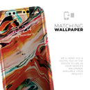 Blurred Abstract Flow V26  - Protective Skin Wrap & Decal – Compatible with iPhone SE to iPhone 17 Pro Max (All Models)