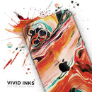 Blurred Abstract Flow V26  - Protective Skin Wrap & Decal – Compatible with iPhone SE to iPhone 17 Pro Max (All Models)