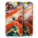 Blurred Abstract Flow V26  - Protective Skin Wrap & Decal – Compatible with iPhone SE to iPhone 17 Pro Max (All Models)