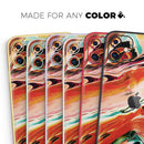 Blurred Abstract Flow V26  - Protective Skin Wrap & Decal – Compatible with iPhone SE to iPhone 17 Pro Max (All Models)