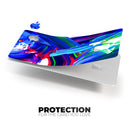 Blurred Abstract Flow V27 - Premium Protective Decal Skin-Kit for the Apple Credit Card