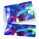 Blurred Abstract Flow V27 - Premium Protective Decal Skin-Kit for the Apple Credit Card