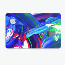 Blurred Abstract Flow V27 - Premium Protective Decal Skin-Kit for the Apple Credit Card