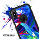 Blurred Abstract Flow V27 - Skin Kit for the iPhone OtterBox Cases
