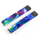 Blurred Abstract Flow V27 - Premium Decal Protective Skin-Wrap Sticker compatible with the Juul Labs vaping device