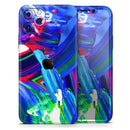 Blurred Abstract Flow V27  - Protective Skin Wrap & Decal – Compatible with iPhone SE to iPhone 17 Pro Max (All Models)
