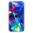 Blurred Abstract Flow V27  - Protective Skin Wrap & Decal – Compatible with iPhone SE to iPhone 17 Pro Max (All Models)