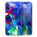 Blurred Abstract Flow V27  - Protective Skin Wrap & Decal – Compatible with iPhone SE to iPhone 17 Pro Max (All Models)