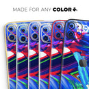 Blurred Abstract Flow V27  - Protective Skin Wrap & Decal – Compatible with iPhone SE to iPhone 17 Pro Max (All Models)