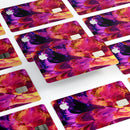 Blurred Abstract Flow V28 - Premium Protective Decal Skin-Kit for the Apple Credit Card