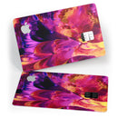 Blurred Abstract Flow V28 - Premium Protective Decal Skin-Kit for the Apple Credit Card