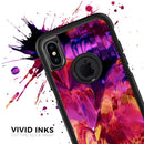 Blurred Abstract Flow V28 - Skin Kit for the iPhone OtterBox Cases