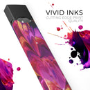 Blurred Abstract Flow V28 - Premium Decal Protective Skin-Wrap Sticker compatible with the Juul Labs vaping device