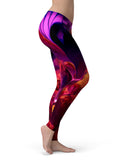 Blurred Abstract Flow V28 - All Over Print Womens Leggings / Yoga or Workout Pants