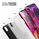 Blurred Abstract Flow V28 - iPhone X Swappable Hybrid Case