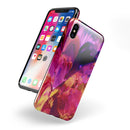Blurred Abstract Flow V28 - iPhone X Swappable Hybrid Case