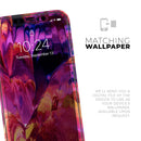 Blurred Abstract Flow V28  - Protective Skin Wrap & Decal – Compatible with iPhone SE to iPhone 17 Pro Max (All Models)