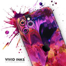 Blurred Abstract Flow V28  - Protective Skin Wrap & Decal – Compatible with iPhone SE to iPhone 17 Pro Max (All Models)