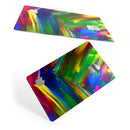 Blurred Abstract Flow V29 - Premium Protective Decal Skin-Kit for the Apple Credit Card