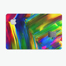 Blurred Abstract Flow V29 - Premium Protective Decal Skin-Kit for the Apple Credit Card