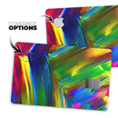 Blurred Abstract Flow V29 - Premium Protective Decal Skin-Kit for the Apple Credit Card
