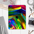 Blurred Abstract Flow V29 - Full Body Skin Decal for the Apple iPad Pro 12.9", 11", 10.5", 9.7", Air or Mini (All Models Available)
