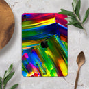 Blurred Abstract Flow V29 - Full Body Skin Decal for the Apple iPad Pro 12.9", 11", 10.5", 9.7", Air or Mini (All Models Available)