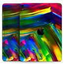 Blurred Abstract Flow V29 - Full Body Skin Decal for the Apple iPad Pro 12.9", 11", 10.5", 9.7", Air or Mini (All Models Available)