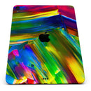 Blurred Abstract Flow V29 - Full Body Skin Decal for the Apple iPad Pro 12.9", 11", 10.5", 9.7", Air or Mini (All Models Available)
