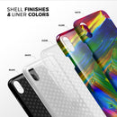Blurred Abstract Flow V29 - iPhone X Swappable Hybrid Case