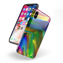 Blurred Abstract Flow V29 - iPhone X Swappable Hybrid Case