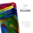 Blurred Abstract Flow V29  - Protective Skin Wrap & Decal – Compatible with iPhone SE to iPhone 17 Pro Max (All Models)