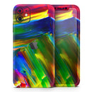 Blurred Abstract Flow V29  - Protective Skin Wrap & Decal – Compatible with iPhone SE to iPhone 17 Pro Max (All Models)