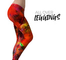 Blurred Abstract Flow V2 - All Over Print Womens Leggings / Yoga or Workout Pants
