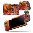 Blurred Abstract Flow V2 - Skin Wrap Decal for Nintendo Switch Lite Console & Dock - 3DS XL - 2DS - Pro - DSi - Wii - Joy-Con Gaming Controller