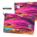 Blurred Abstract Flow V30 - Premium Protective Decal Skin-Kit for the Apple Credit Card