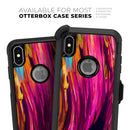 Blurred Abstract Flow V30 - Skin Kit for the iPhone OtterBox Cases