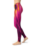 Blurred Abstract Flow V30 - All Over Print Womens Leggings / Yoga or Workout Pants