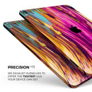Blurred Abstract Flow V30 - Full Body Skin Decal for the Apple iPad Pro 12.9", 11", 10.5", 9.7", Air or Mini (All Models Available)