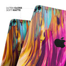 Blurred Abstract Flow V30 - Full Body Skin Decal for the Apple iPad Pro 12.9", 11", 10.5", 9.7", Air or Mini (All Models Available)