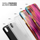 Blurred Abstract Flow V30 - iPhone X Swappable Hybrid Case