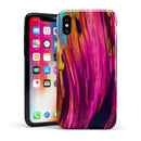 Blurred Abstract Flow V30 - iPhone X Swappable Hybrid Case