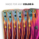 Blurred Abstract Flow V30  - Protective Skin Wrap & Decal – Compatible with iPhone SE to iPhone 17 Pro Max (All Models)