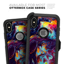 Blurred Abstract Flow V31 - Skin Kit for the iPhone OtterBox Cases