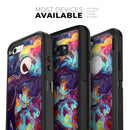 Blurred Abstract Flow V31 - Skin Kit for the iPhone OtterBox Cases