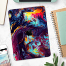 Blurred Abstract Flow V31 - Full Body Skin Decal for the Apple iPad Pro 12.9", 11", 10.5", 9.7", Air or Mini (All Models Available)
